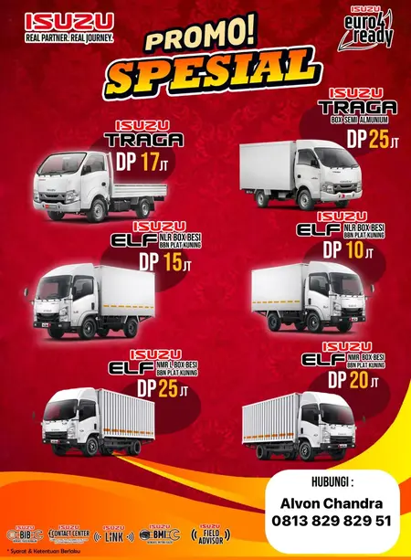 promo Dp ringan isuzu jakarta