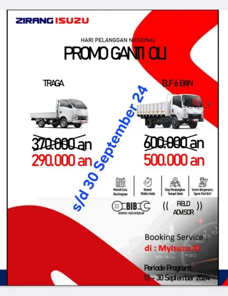 promo isuzu jakarta